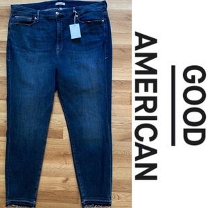 Good American Good Legs Raw Hem Skinny Sz 24